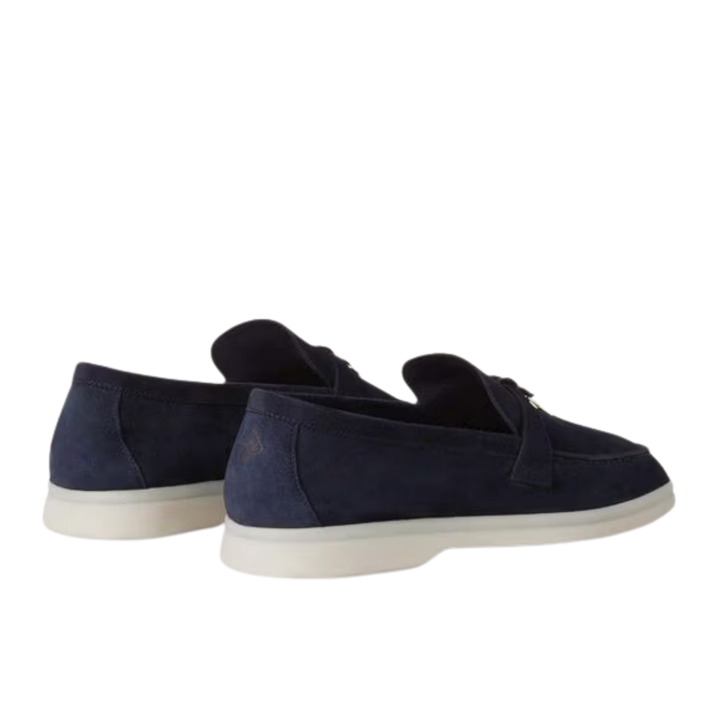 Loro Piana Summer Charms Walk Loafer Argo Blue Melange