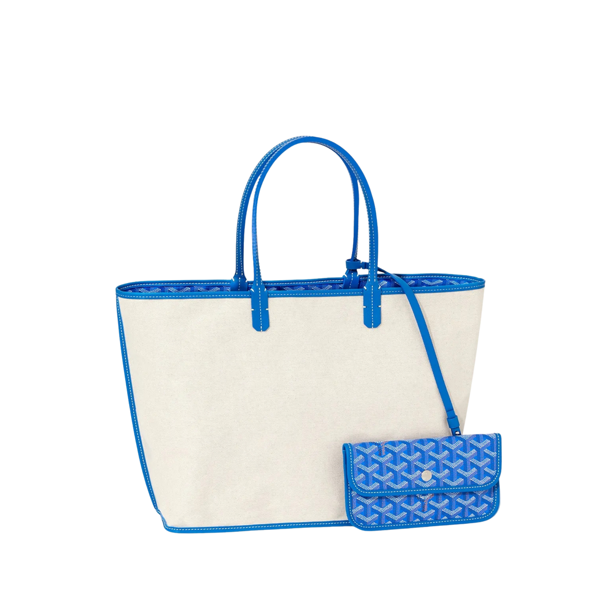 Goyard Saint-Louis PM Bag "Sky Blue"
