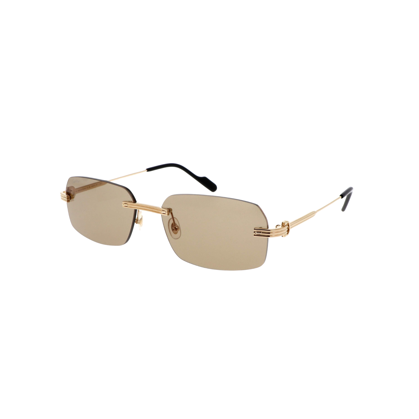 Cartier Sunglasses Gold Gold Brown (CT0271S-009)