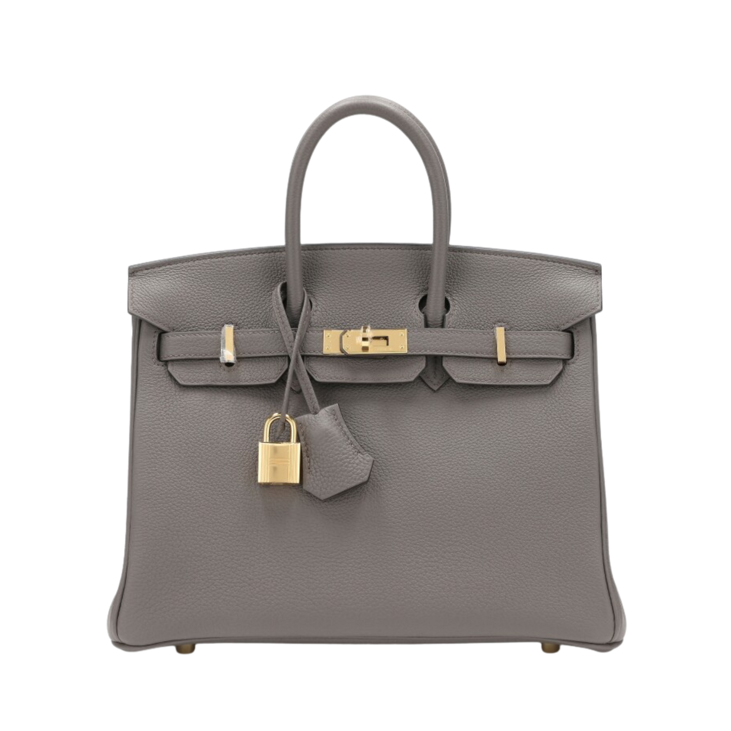 Hermès Birkin 25 Etain with Gold Hardware