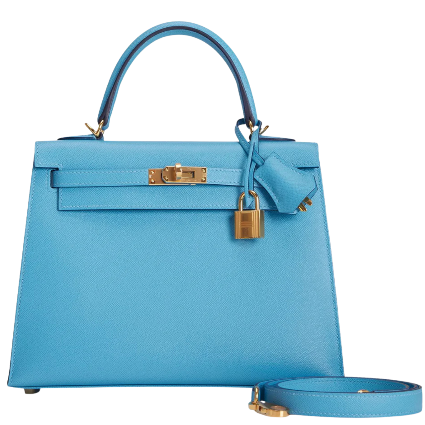 Hermès Kelly 35 Bleu du Nord with Gold Hardware