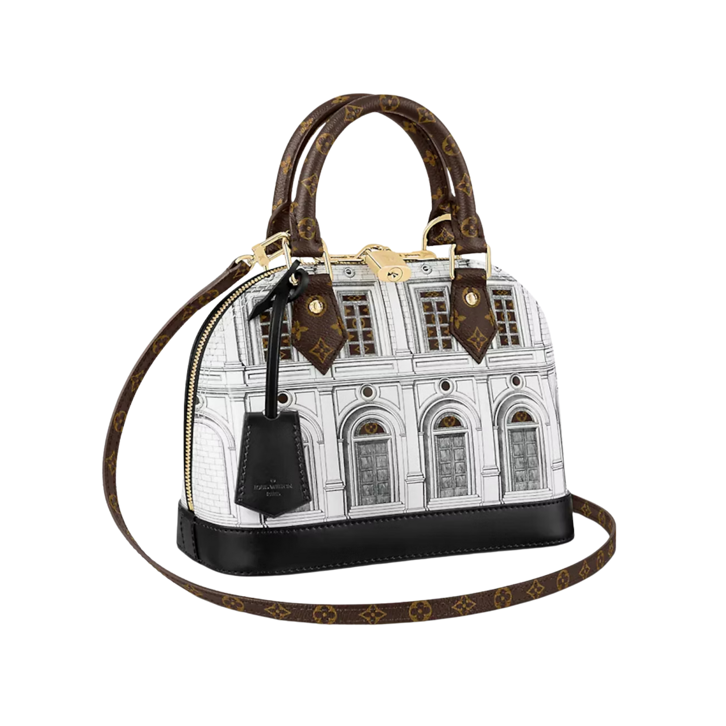 Louis Vuitton Fornasetti Alma BB Handbag