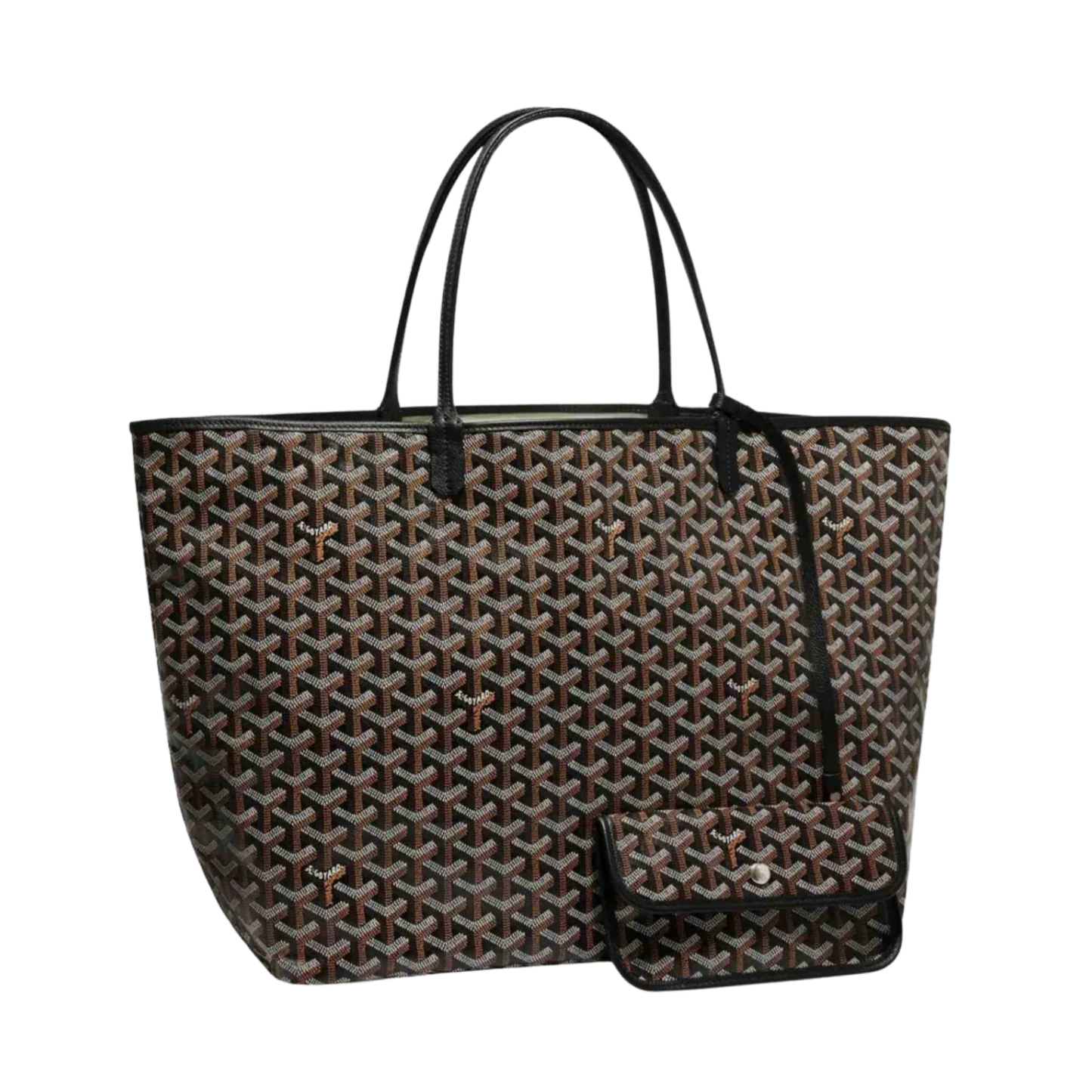 GOYARD SAINT LOUIS GM BAG "BLACK"