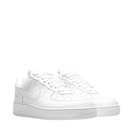 NIKE X LOUIS VUITTON AIR FORCE 1 LOW "TRIPLE WHITE"