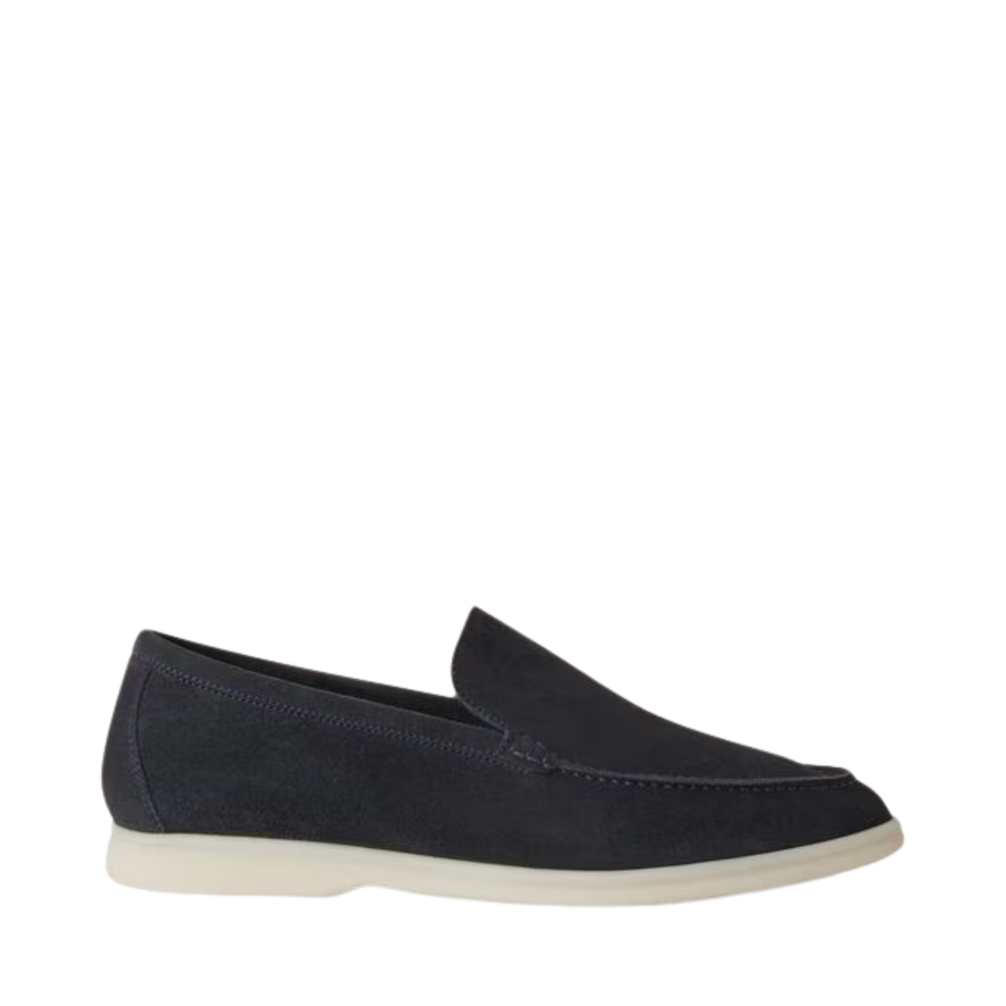 Loro Piana Summer Walk Loafer Suede Classic Blue (W019)