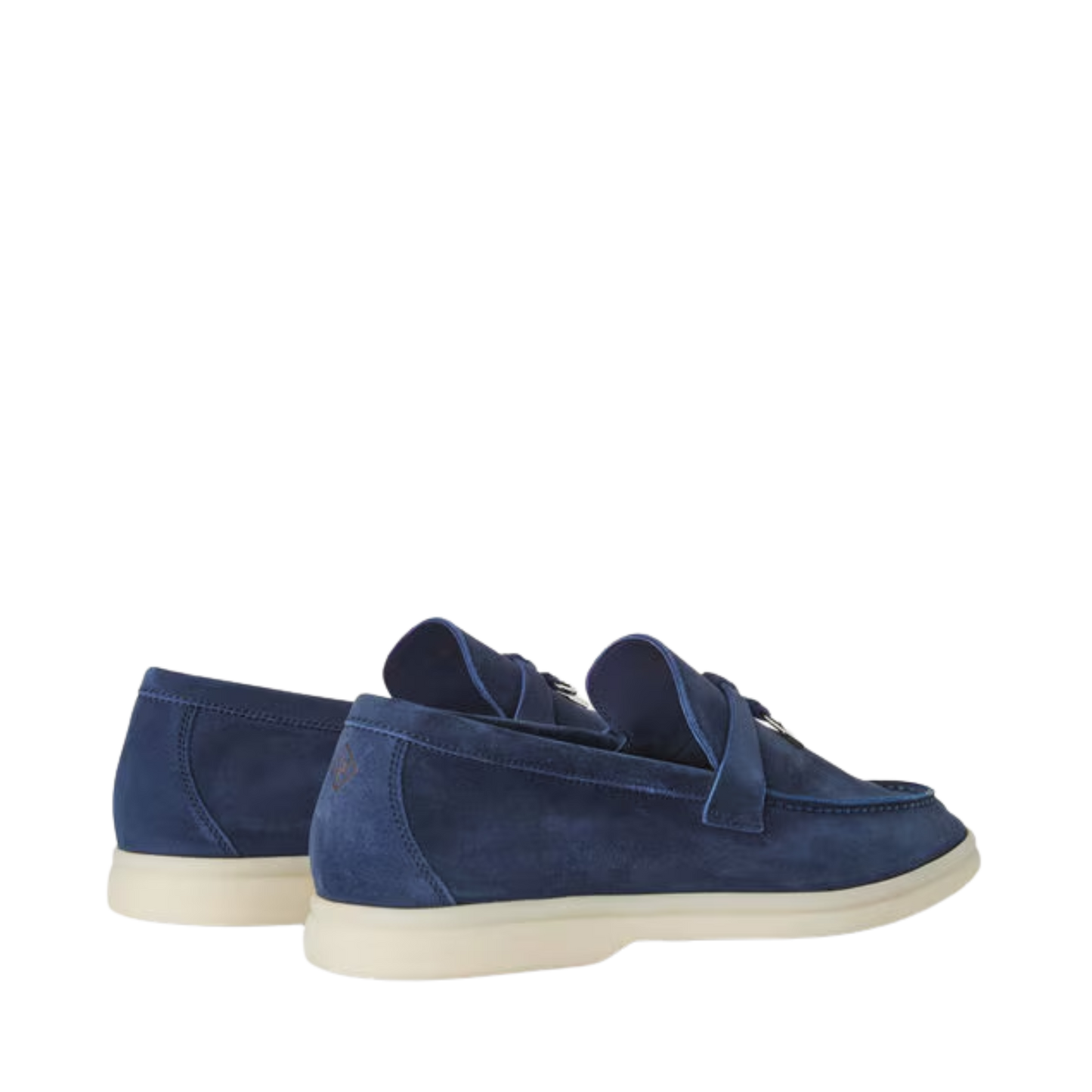 Loro Piana Summer Charms Walk Loafer True Dark Blue suede (W18P)