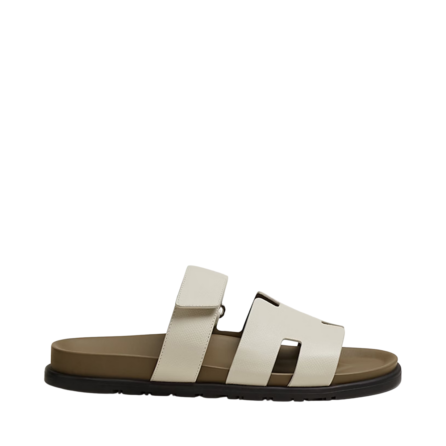 Hermès Chypre Sandal Beige Glaise Leather