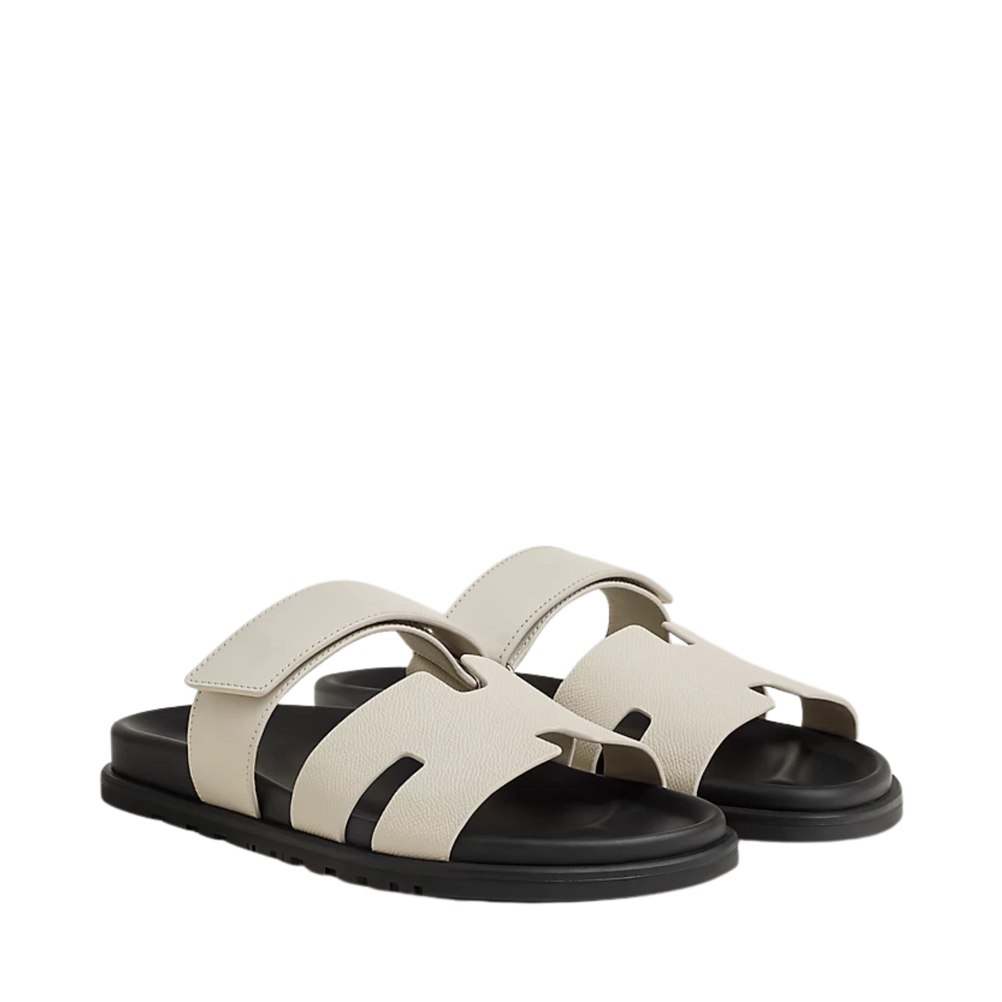 Hermès Chypre Sandal Beige Glaise Leather