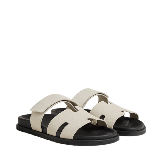 Hermès Chypre Sandal Beige Glaise Leather