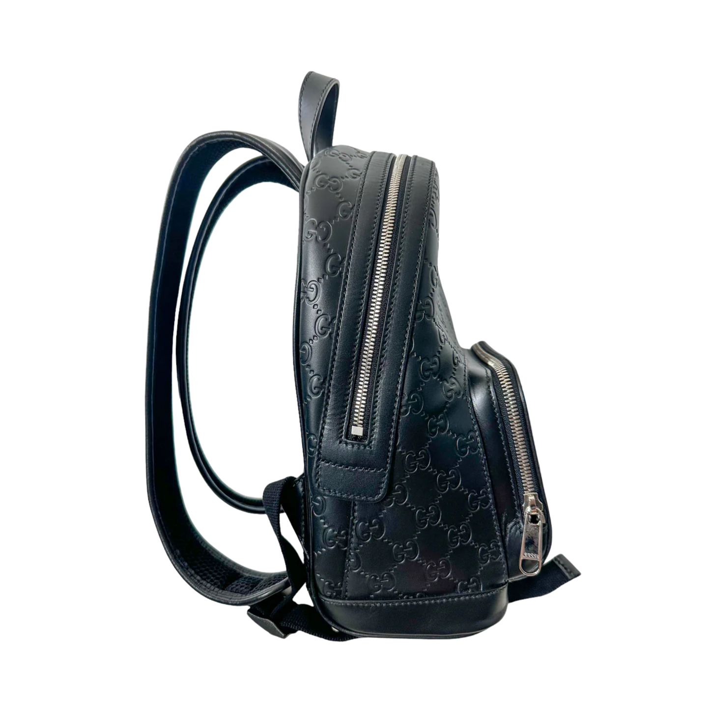 GUCCI BLACK SUPREME GG MINI BACKPACK