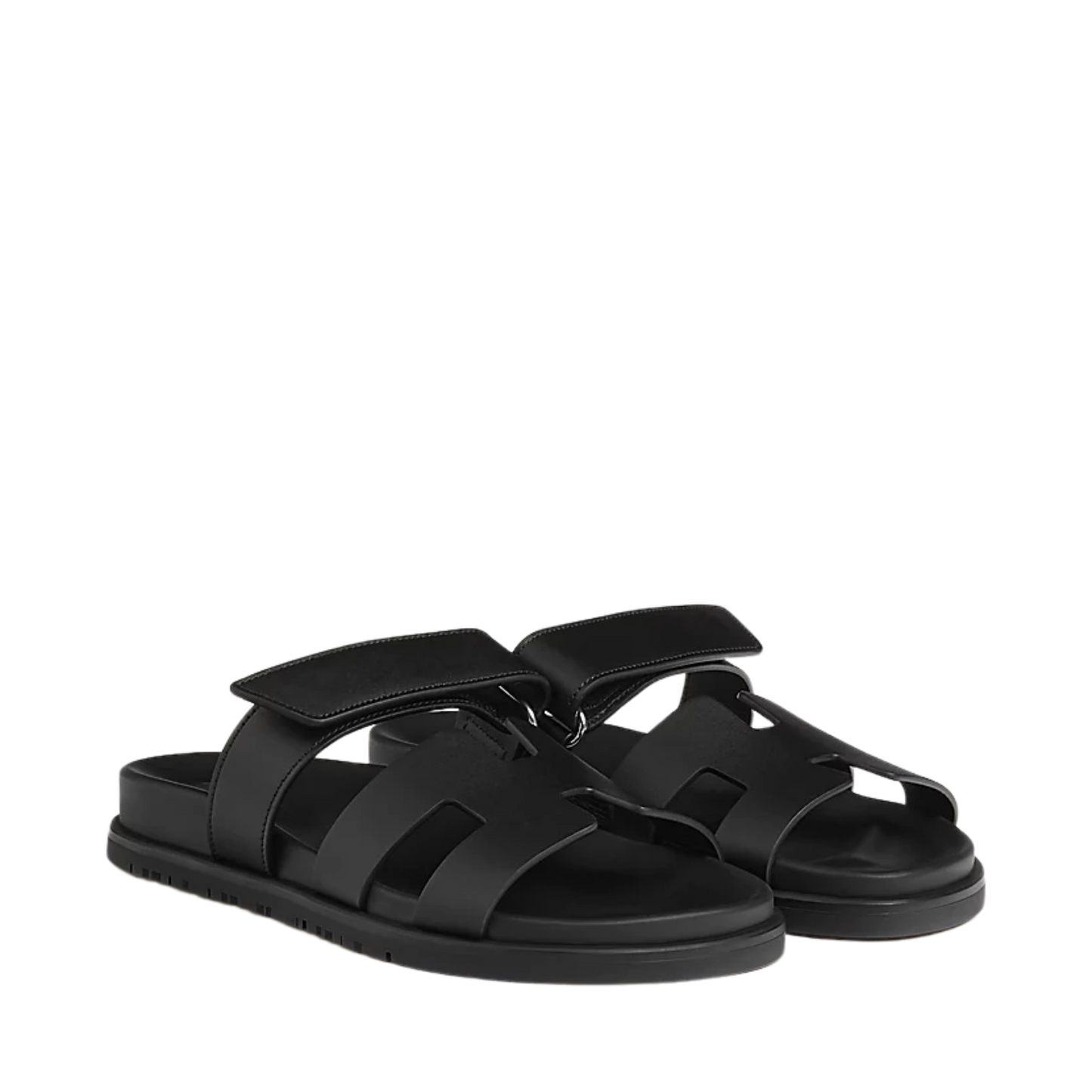 HERMÈS CHYPRE SANDAL NOIR