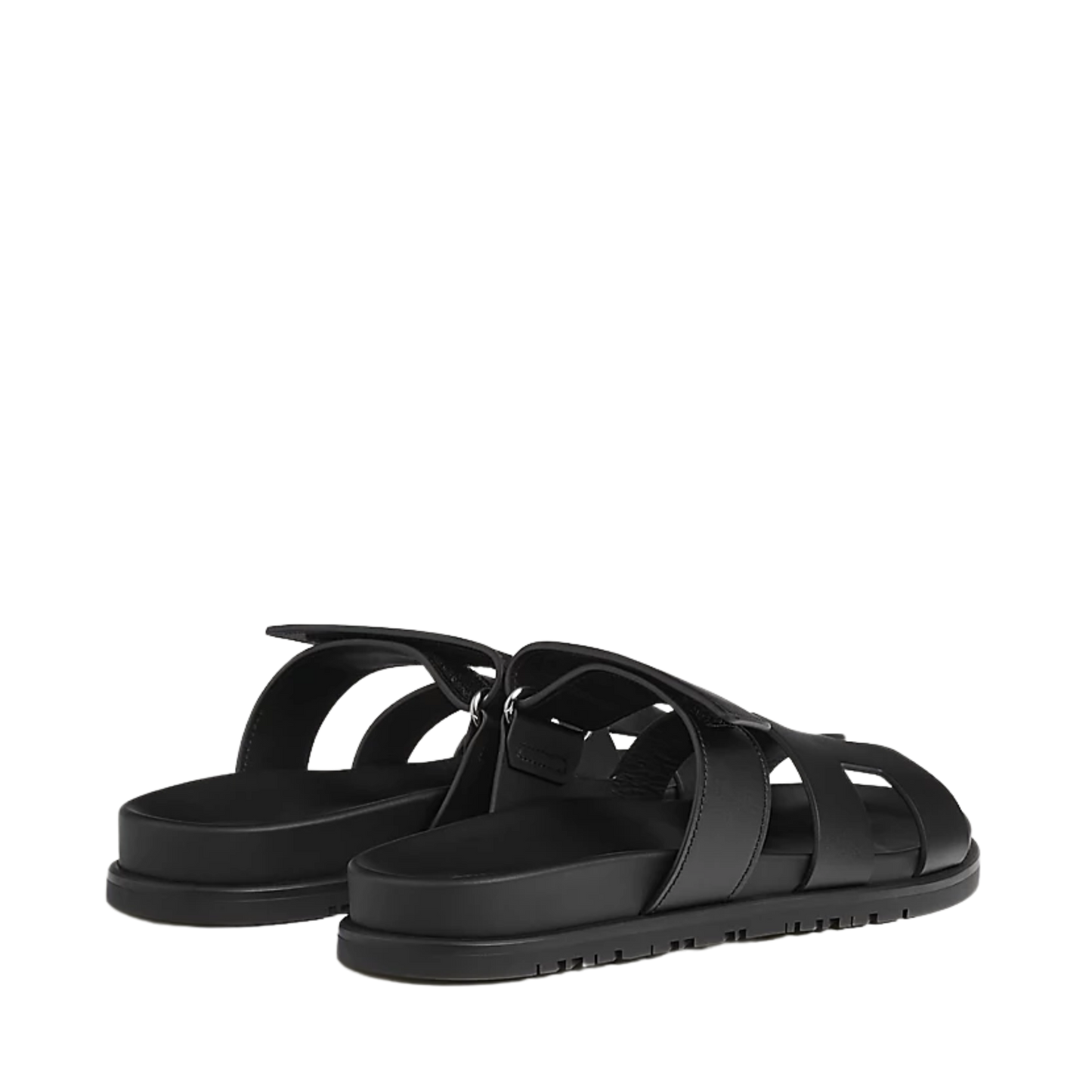 HERMÈS CHYPRE SANDAL NOIR