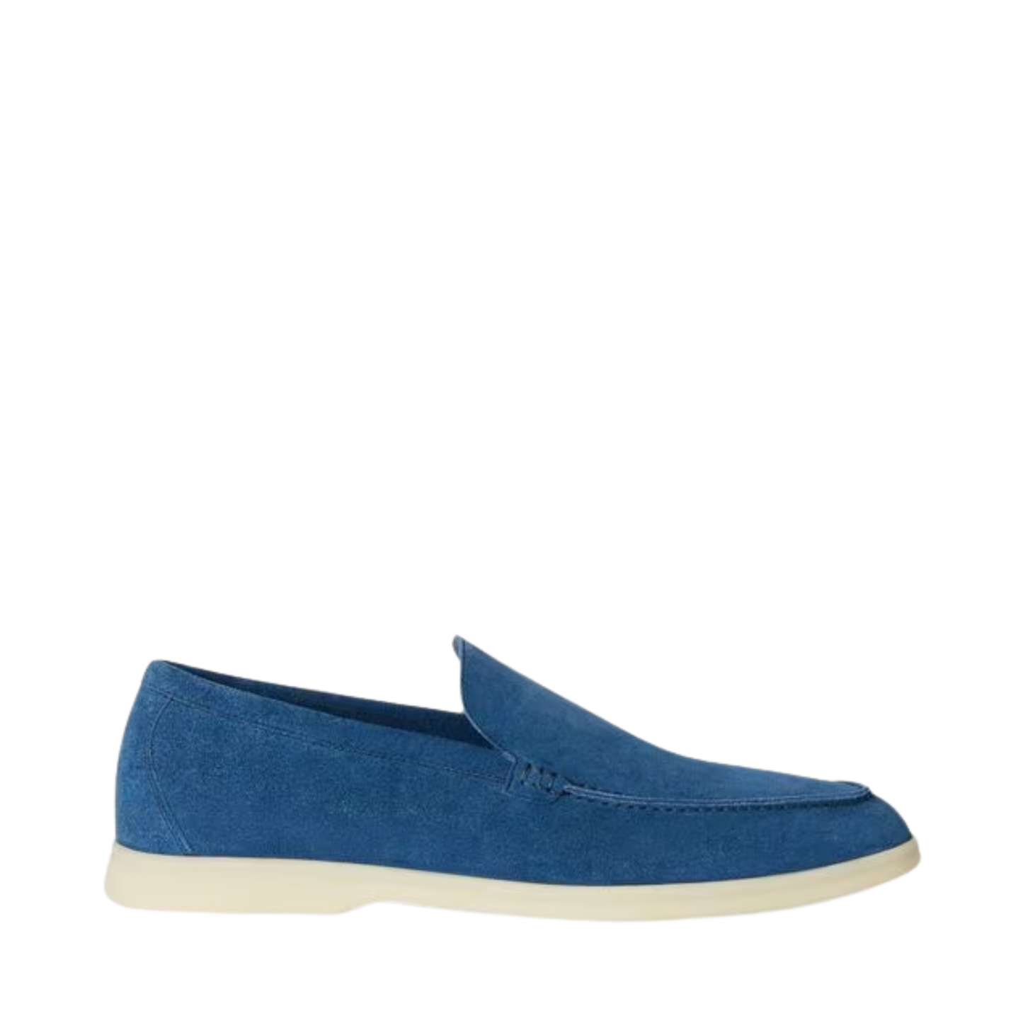 Loro Piana Summer Walk Loafer Suede Black Figs