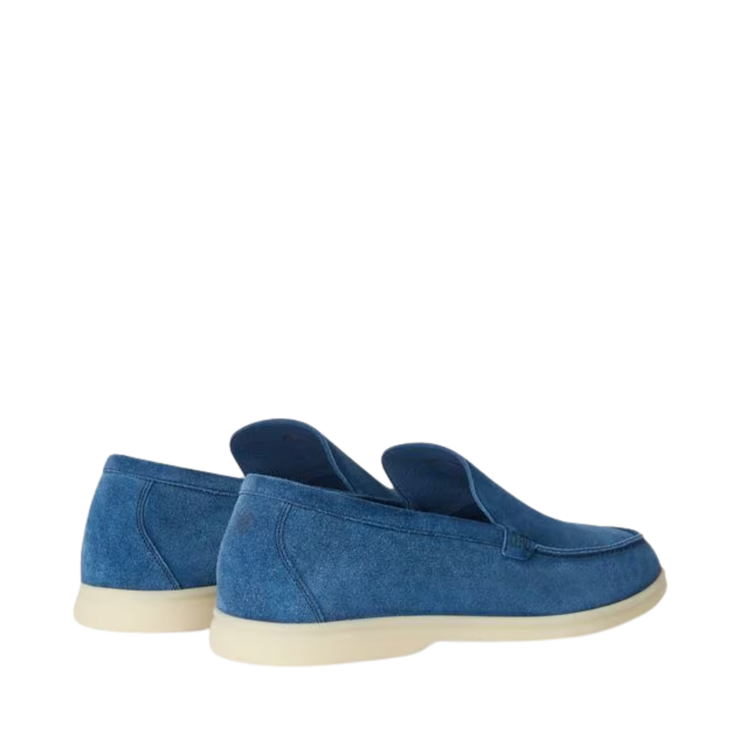 Loro Piana Summer Walk Loafer Suede Black Figs