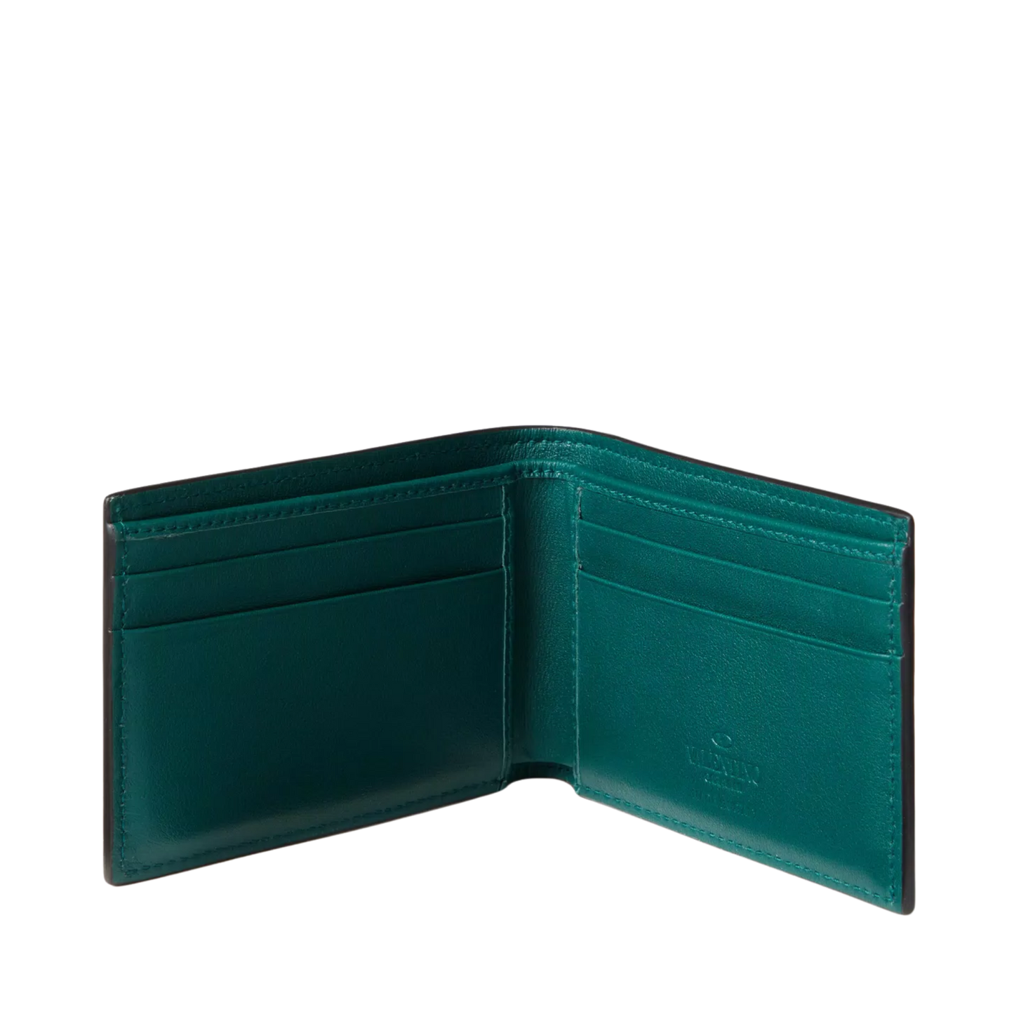 Valentino wallet leather green