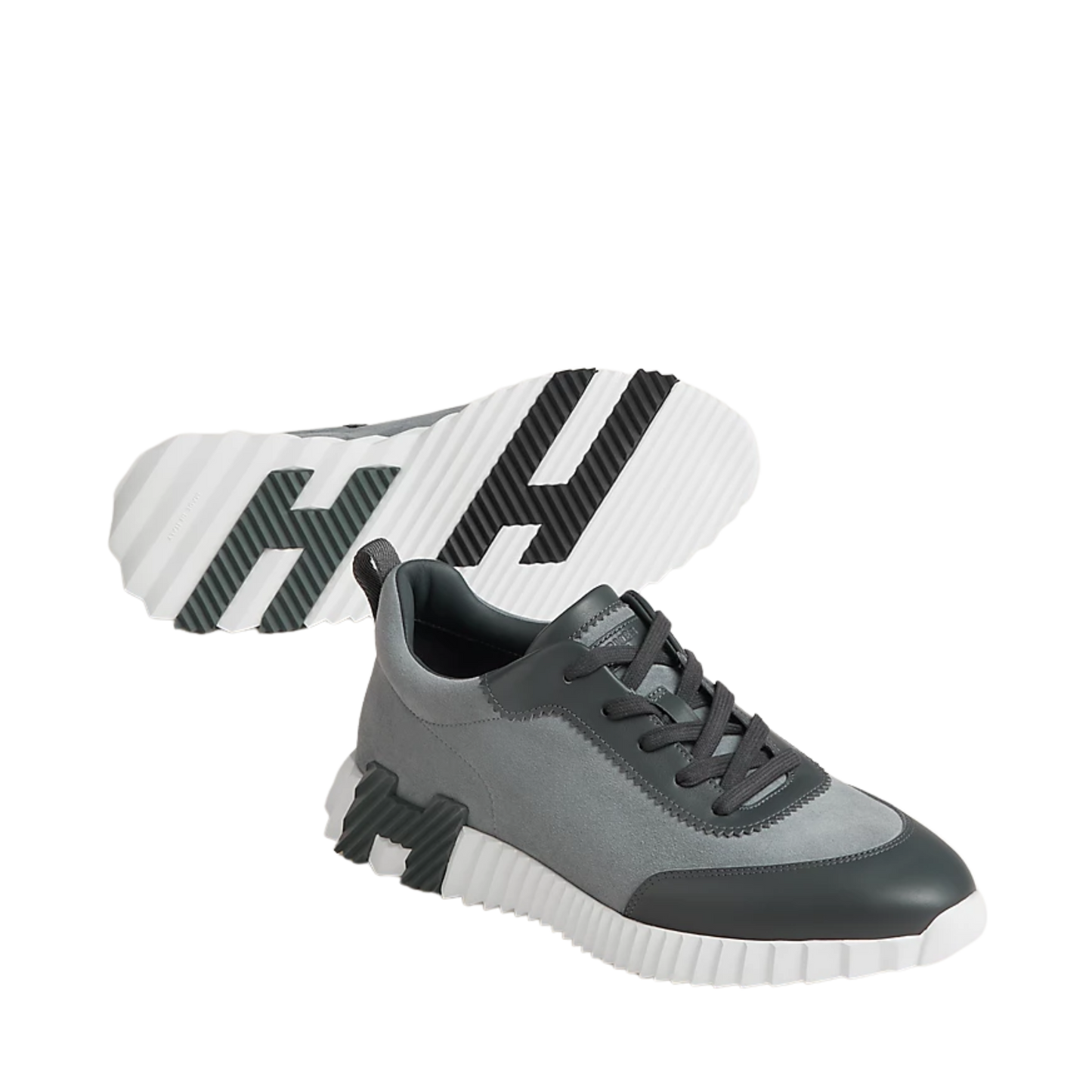 HERMÈS BOUNCE SNEAKER GRIS ORAGE