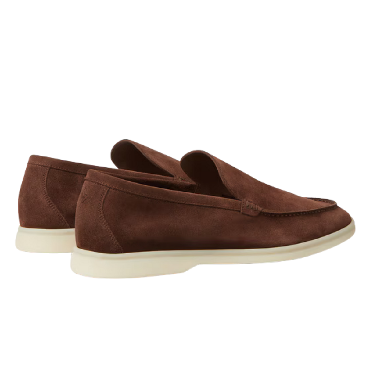 Loro Piana Summer Walk Loafer Suede Corteccia Brown