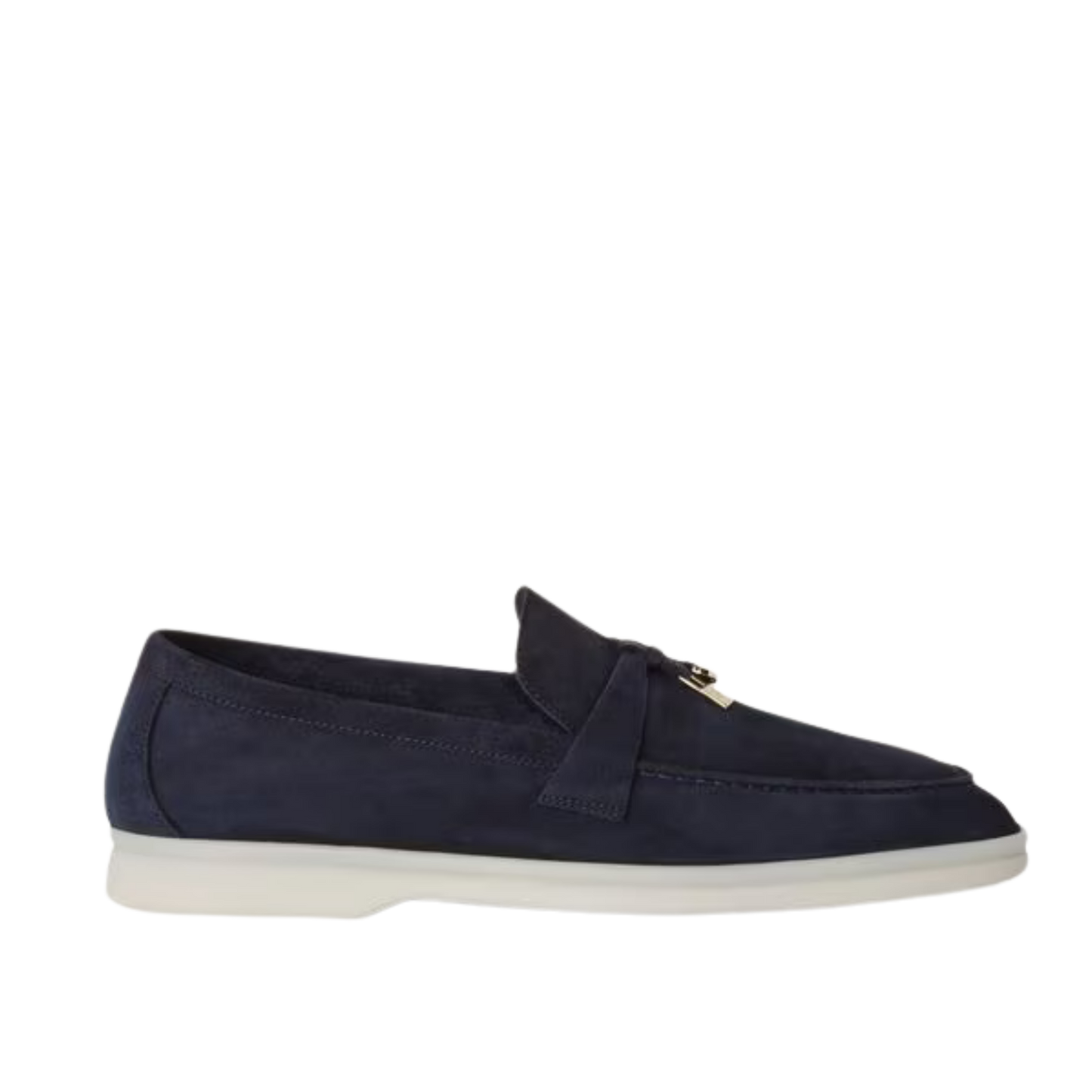Loro Piana Summer Charms Walk Loafer Argo Blue Melange