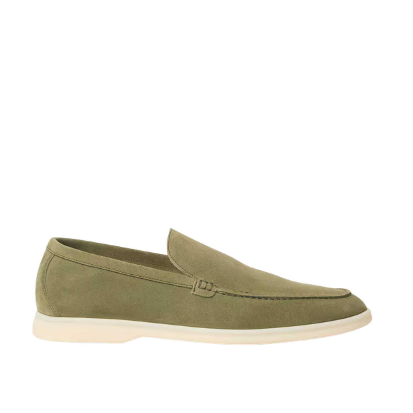 Loro Piana Summer Walk Loafers Suede Verde-Acqua