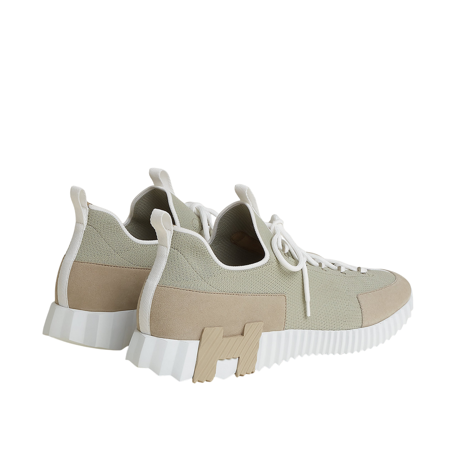 Hermès Lift Slip-On Sneaker Beige Esquisse