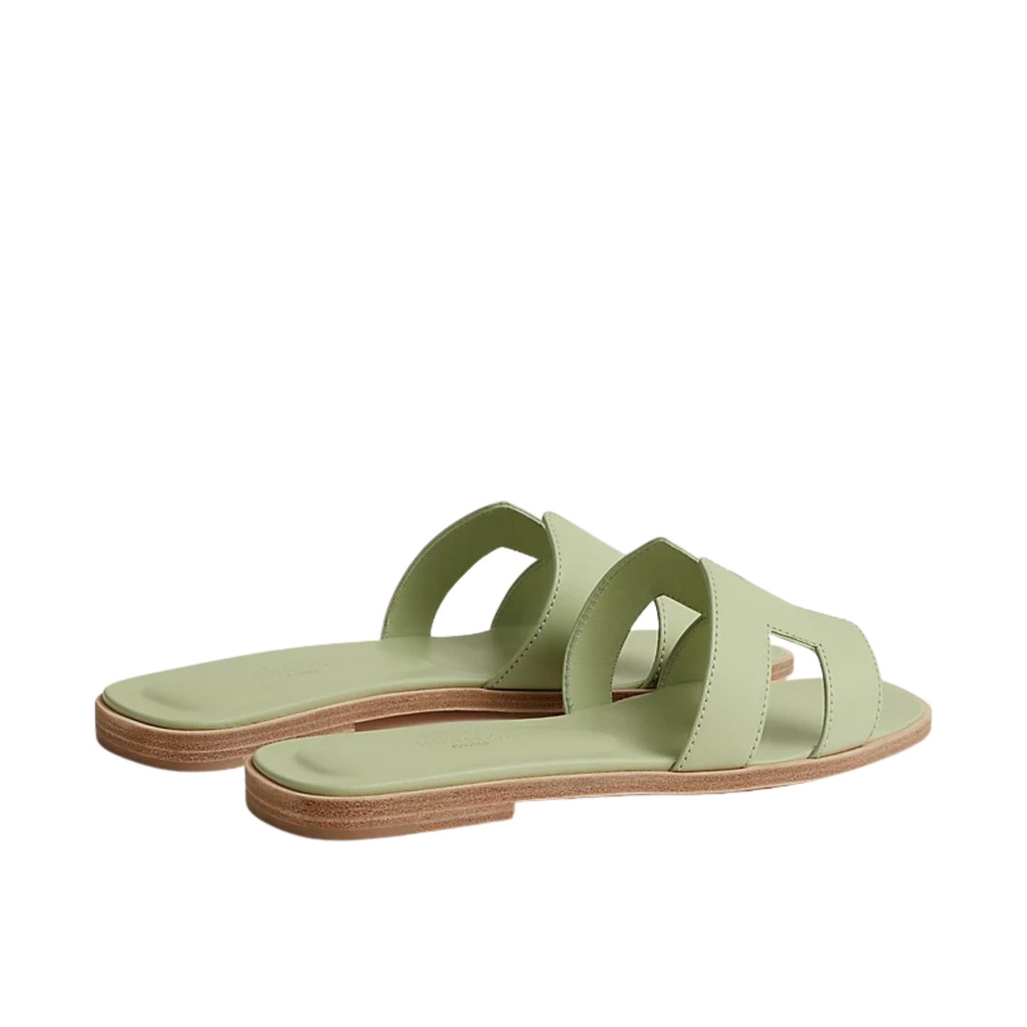 Hermès Oran Sandal Vert De Mer