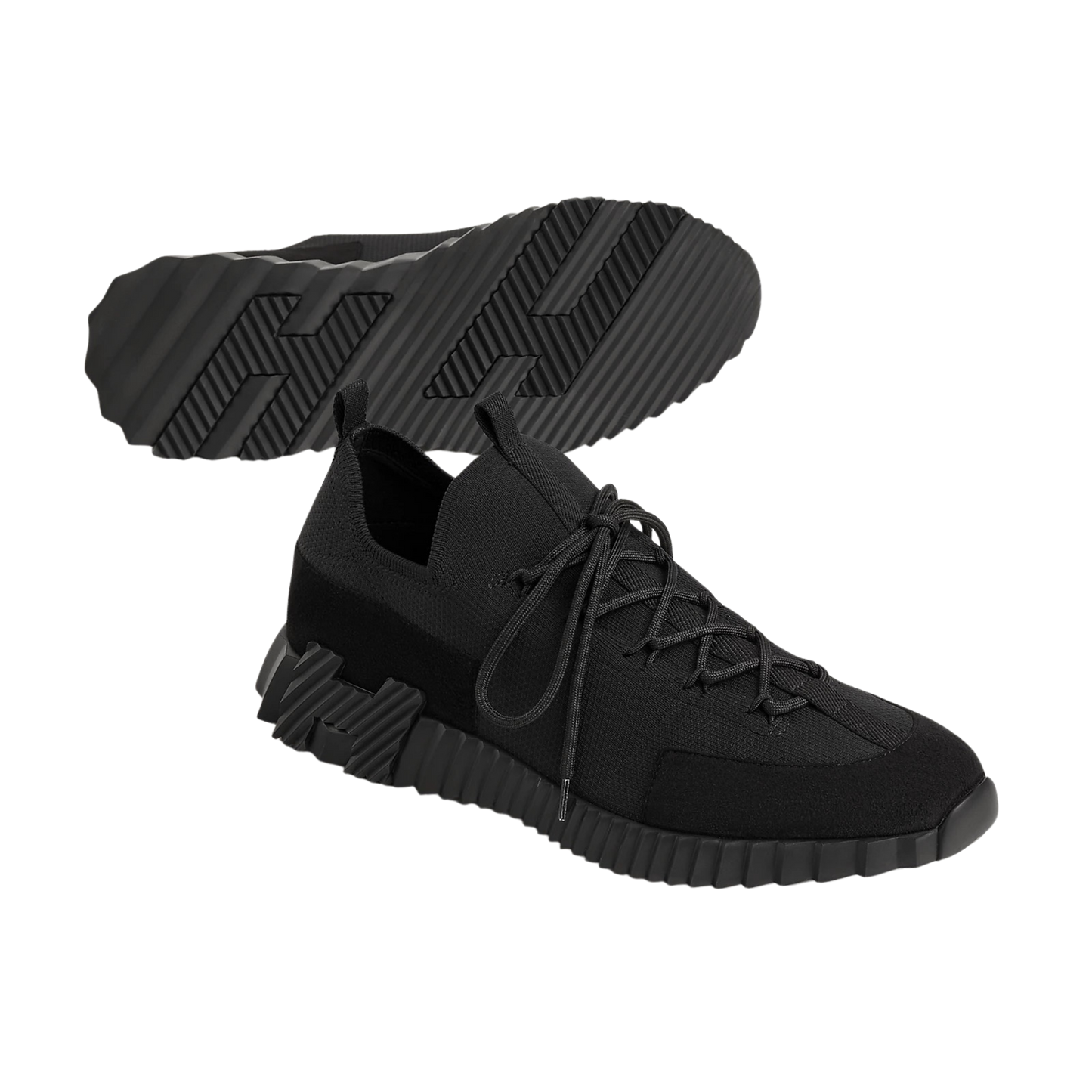Hermès Lift Slip-On Sneaker Noir Noir Sole