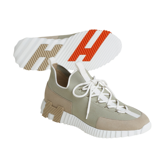 Hermès Lift Slip-On Sneaker Beige Esquisse