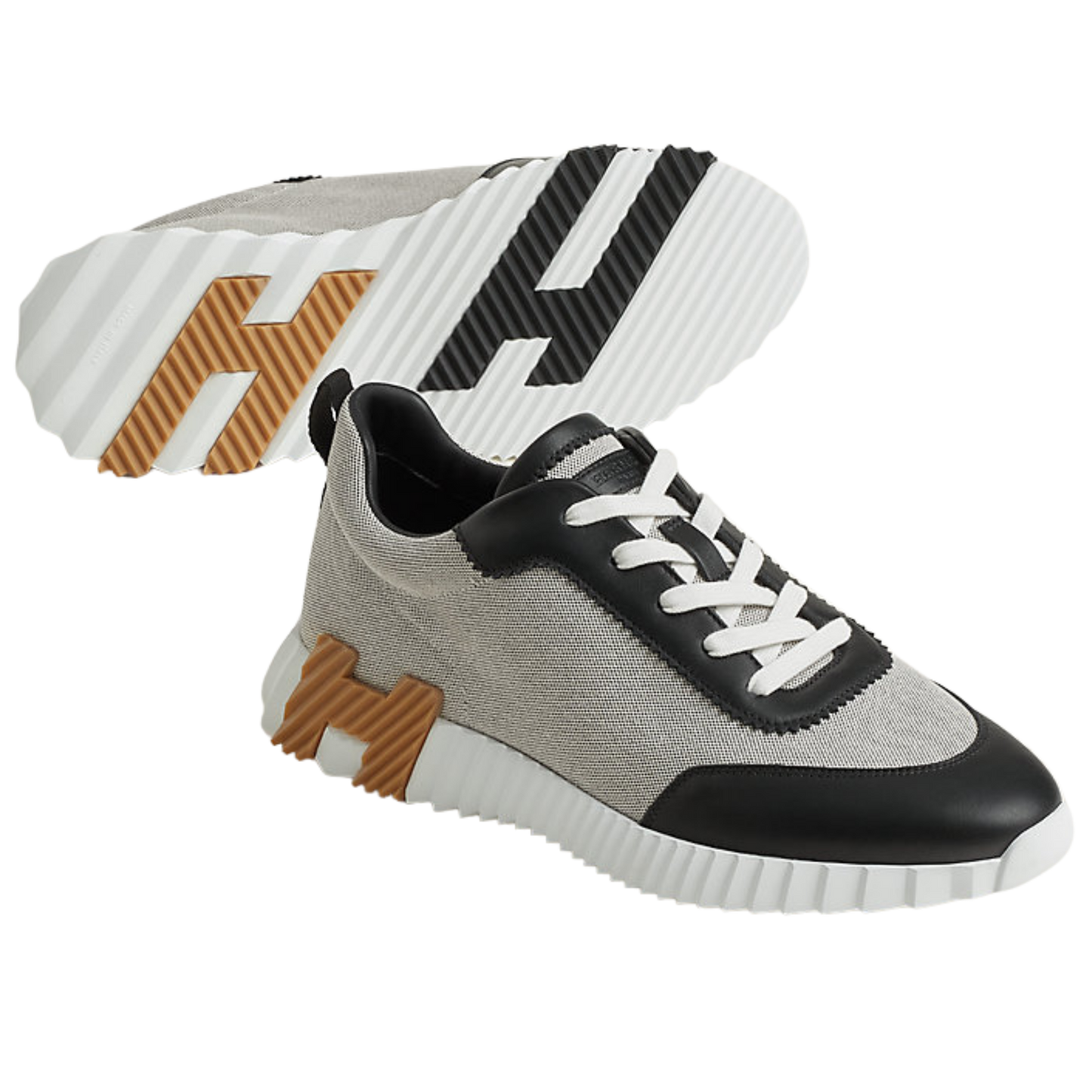 Hermès Bouncing Sneaker Mesh Graphique Prunoir