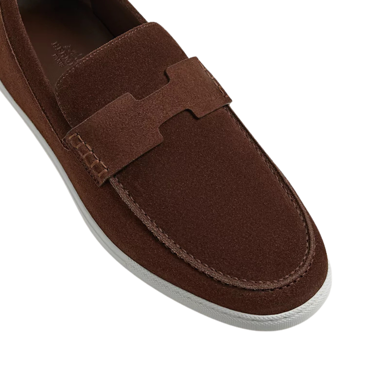 Hermès Noe Loafer Chocolat
