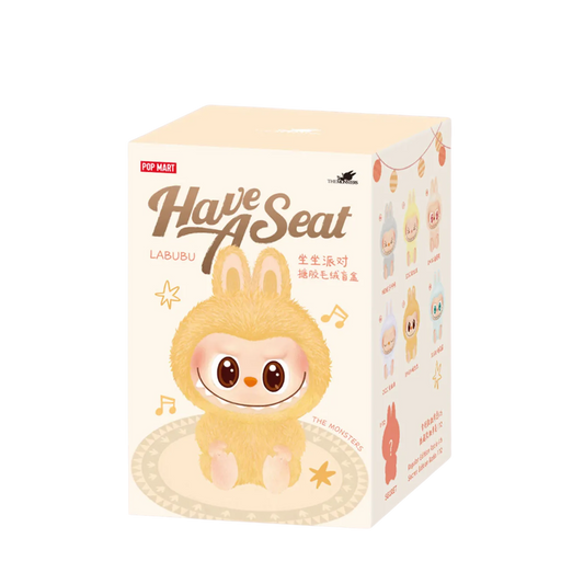Pop Mart Labubu The Monsters Have a Seat Vinyl Plush Blind Box