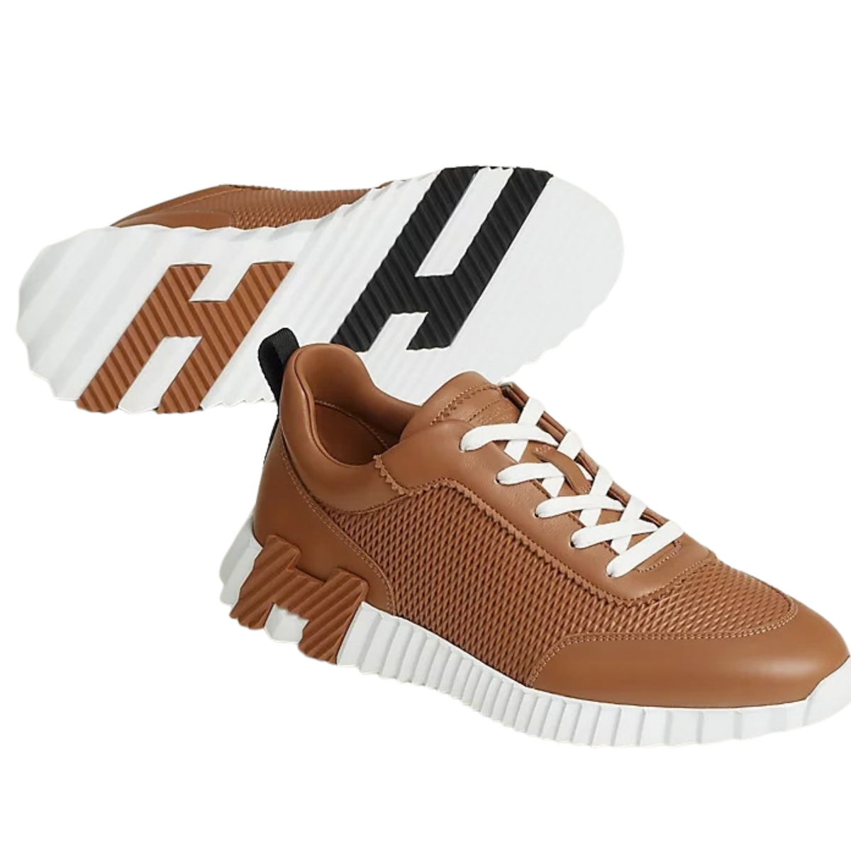Hermès Bouncing Sneaker Mesh Naturel