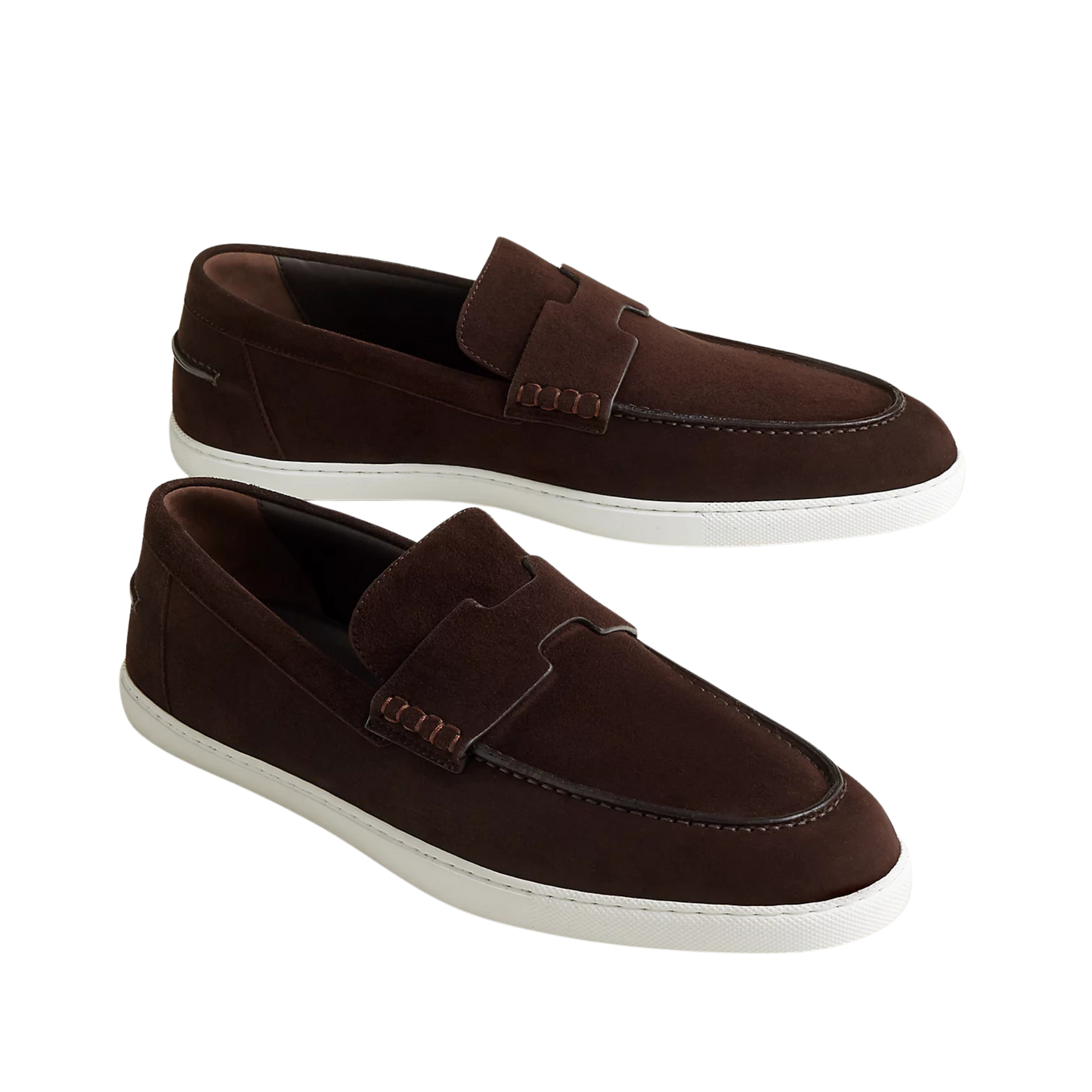 Hermès Job Loafer Marron Ebène