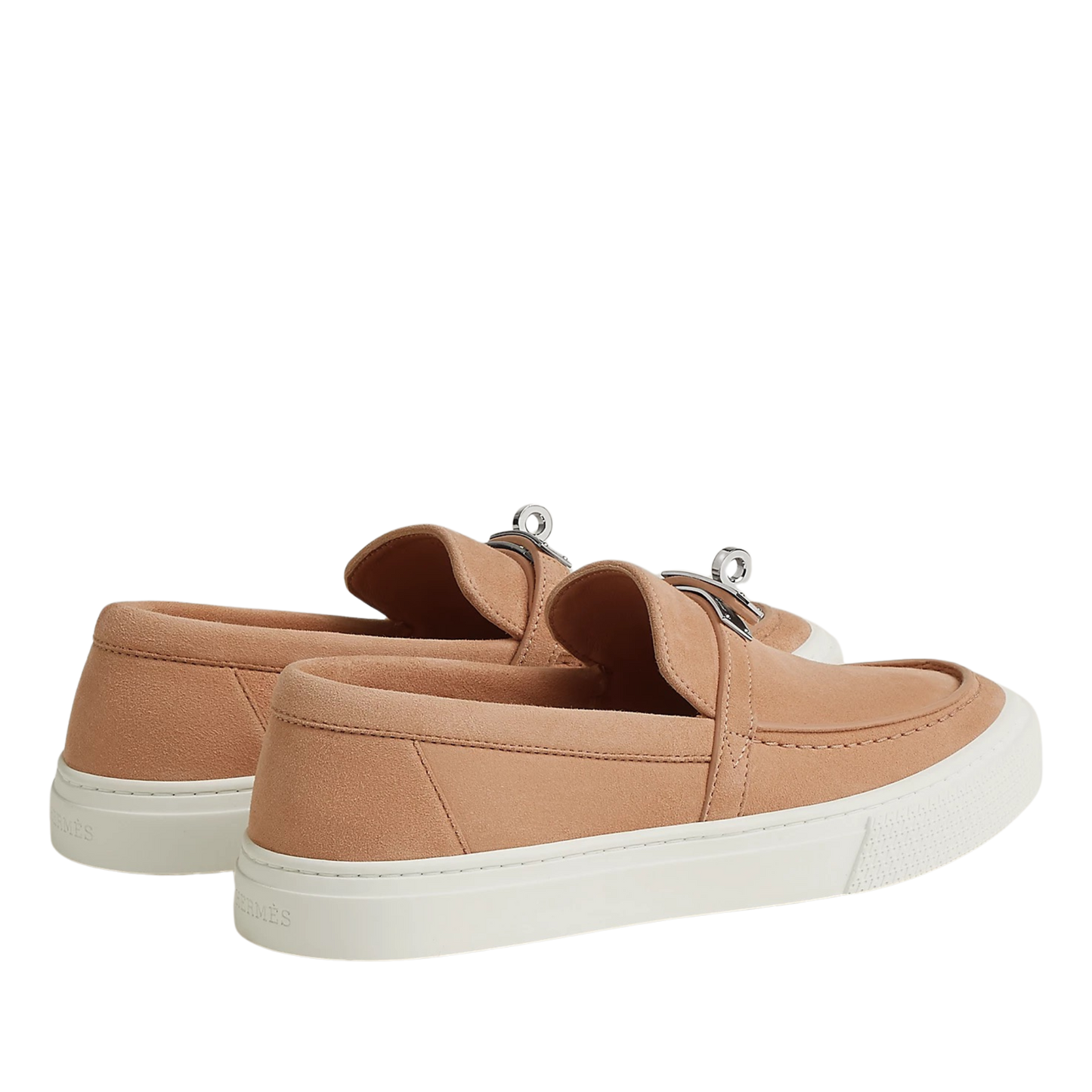 Hermès Game Slip-On Sneaker Beige Perlino