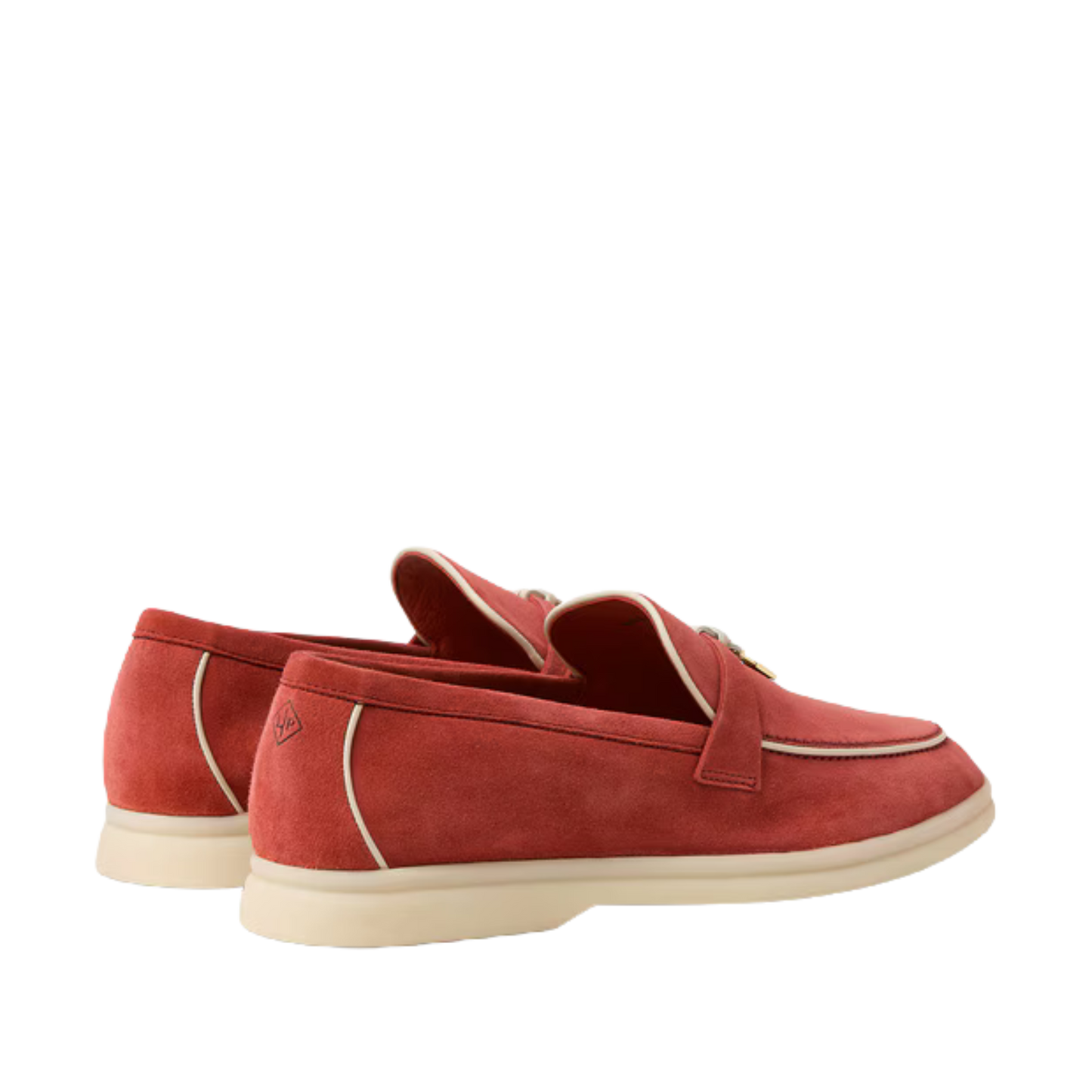 Loro Piana Summer Charms Walk Loafer Windsor Red