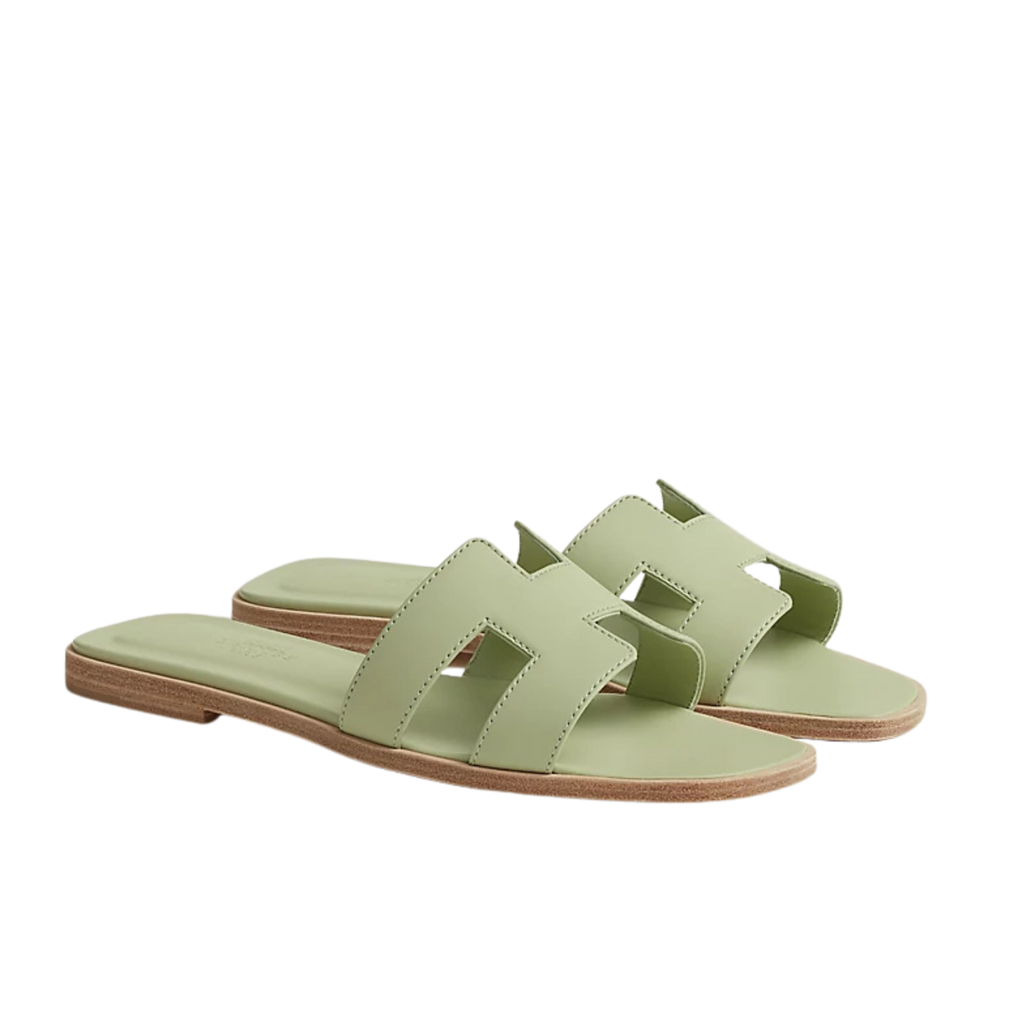 Hermès Oran Sandal Vert De Mer