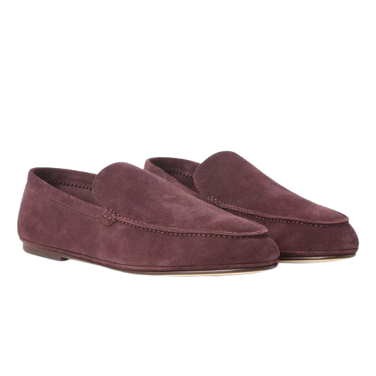 Loro Piana Summer Anton Walk Loafer Grape Fruit (Q0C6)
