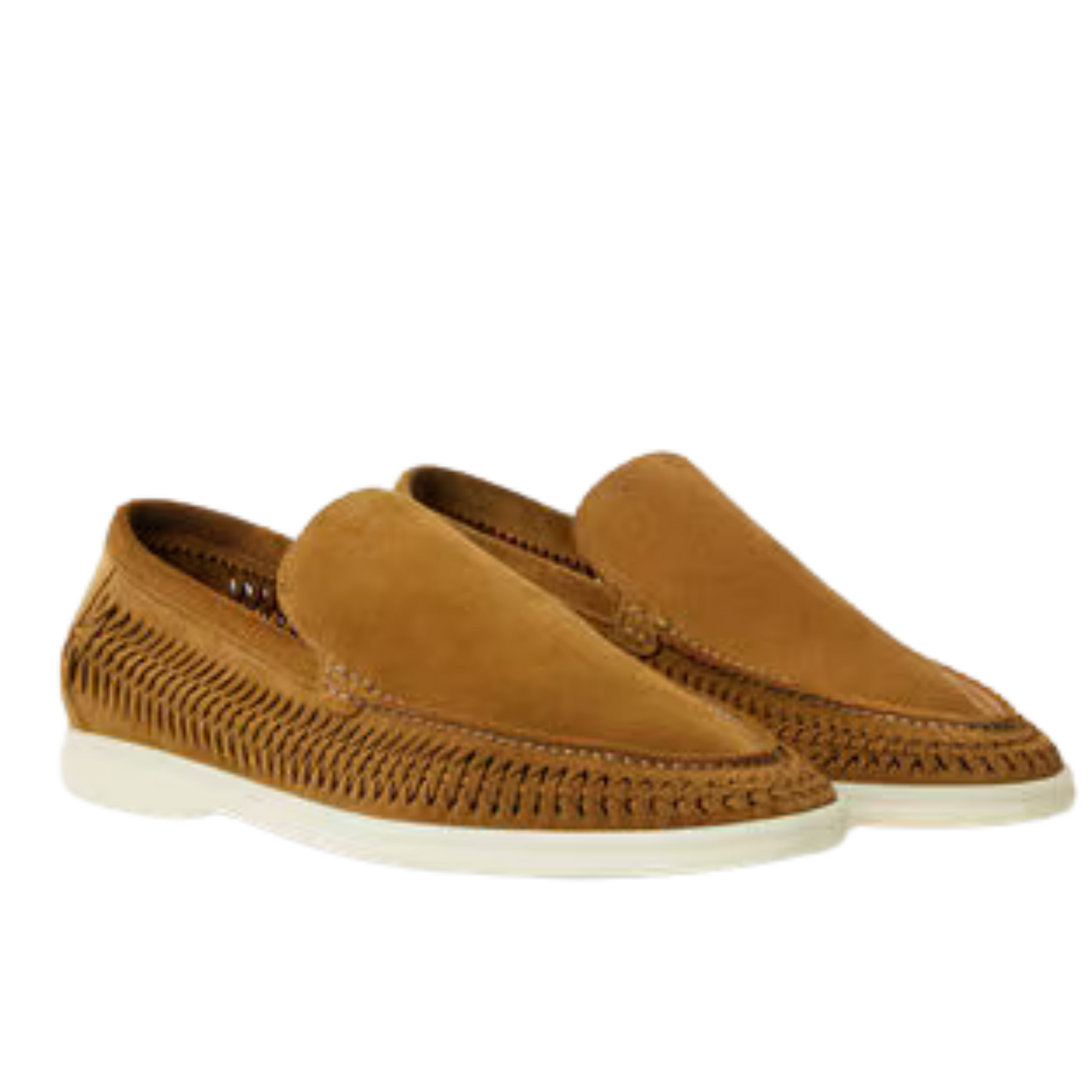 Loro Piana Summer Walk Loafer Tan