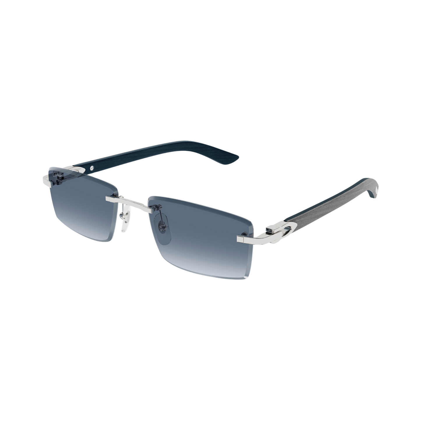 Cartier Sunglasses Silver Grey Blue (CT0582S-004)