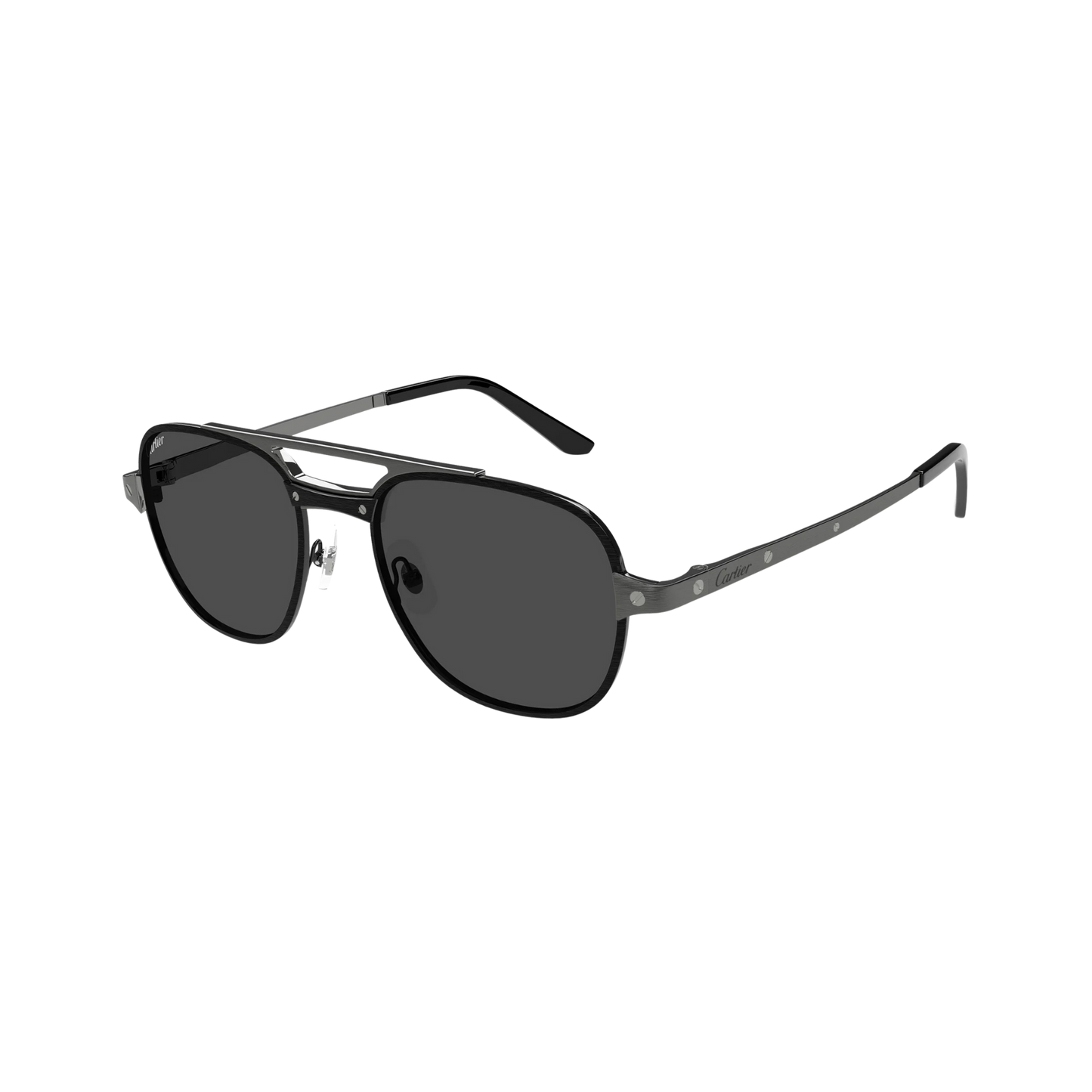 Cartier Sunglasses Black Ruthenium Smoke (CT0477S-002)