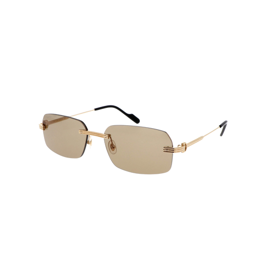 Cartier Sunglasses Gold Gold Brown (CT0271S-009)