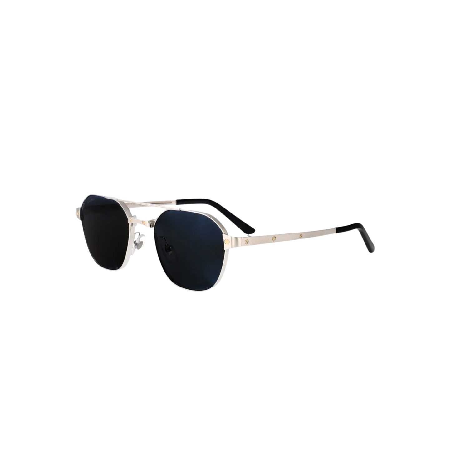 Cartier Sunglasses Silver Silver Blue (CT0571S-002)