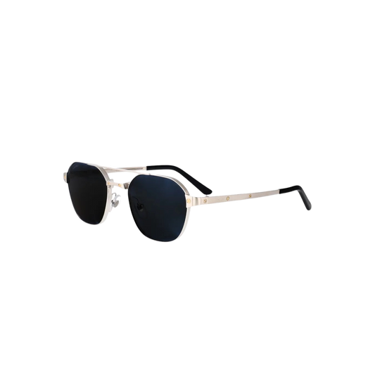 Cartier Sunglasses Silver Silver Blue (CT0571S-002)