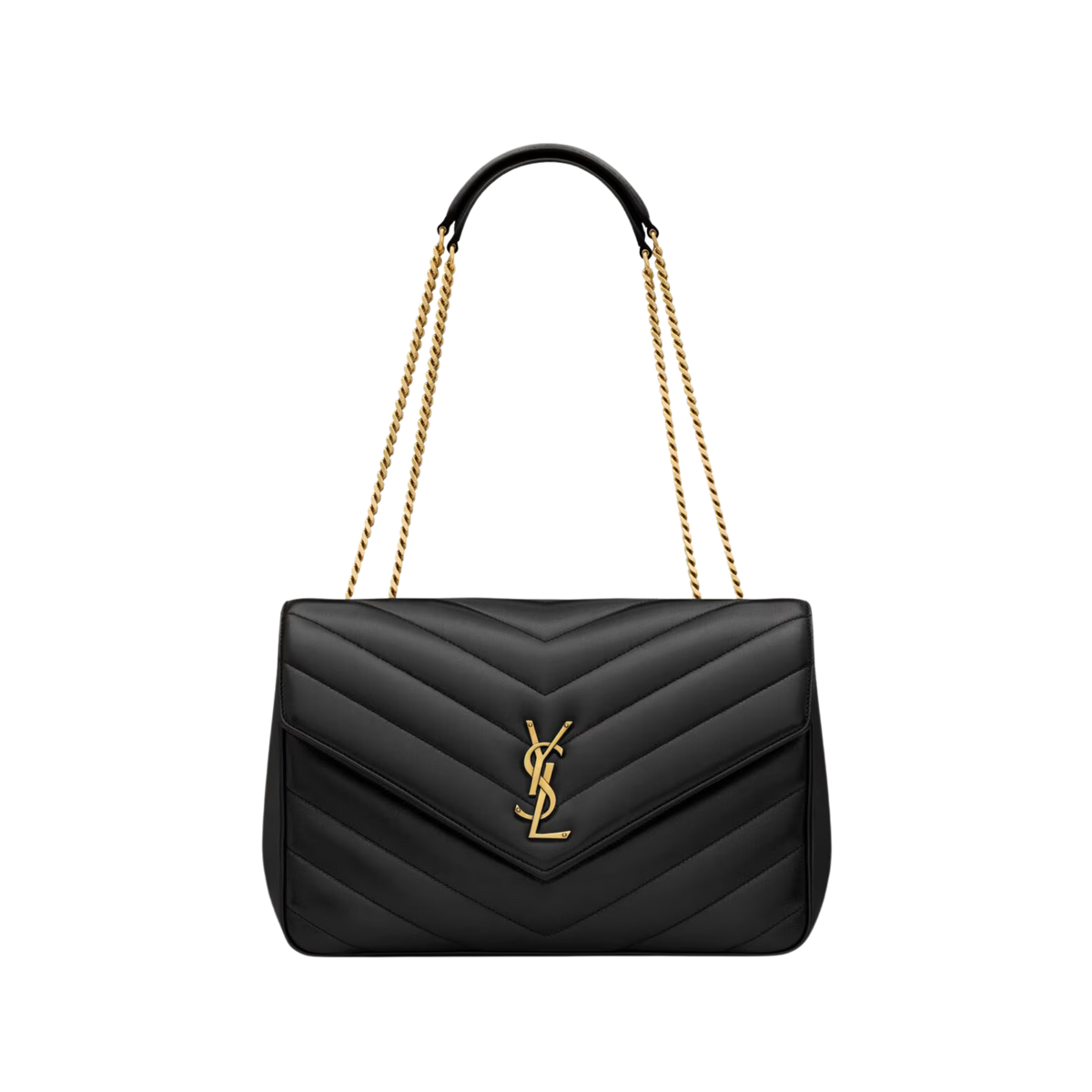 Yves Saint Laurent Loulou Large In Matelassé Lambskin