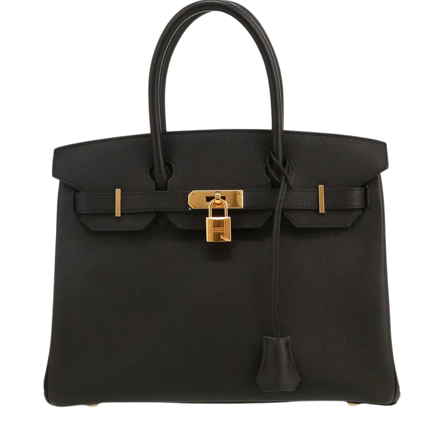Hermès Birkin 30 Black with Gold Hardware