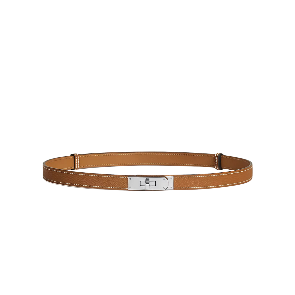 Hermès Kelly 18 Belt Naturel with Palladium Hardware