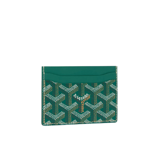 Goyard Saint-Sulpice Card Wallet "Green"