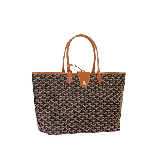 Goyard Saint-Louis PM Bag "Black and Tan"