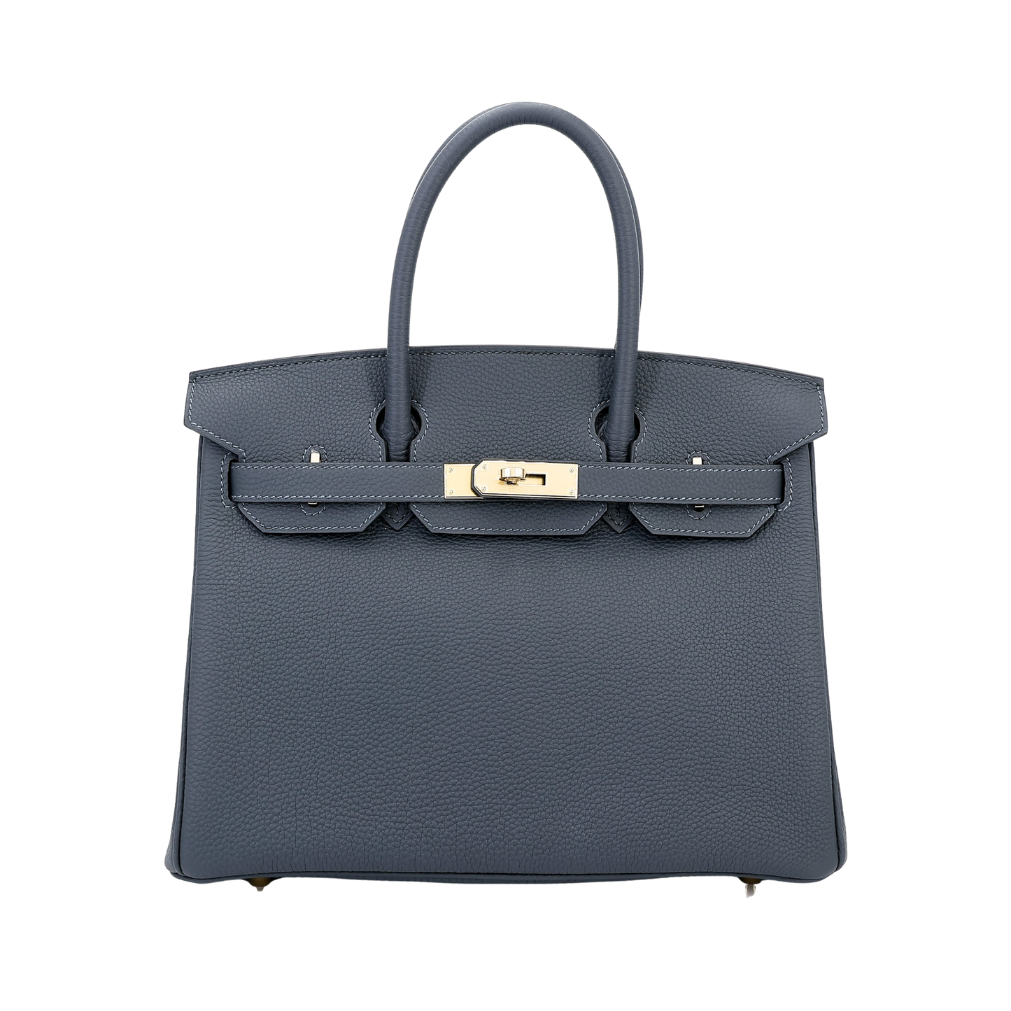 Hermès Birkin 30 Gris Misty with Gold Hardware