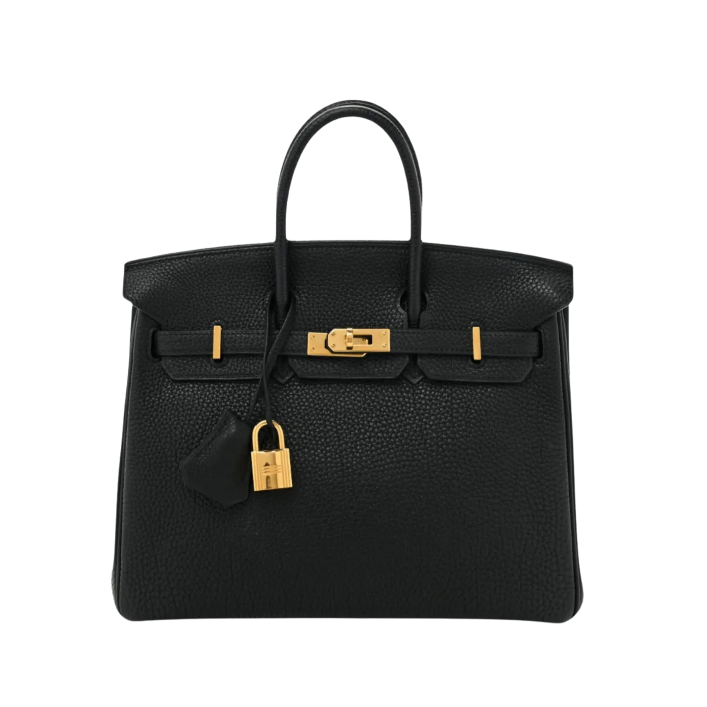 Hermès Birkin 25 Black with Gold Hardware