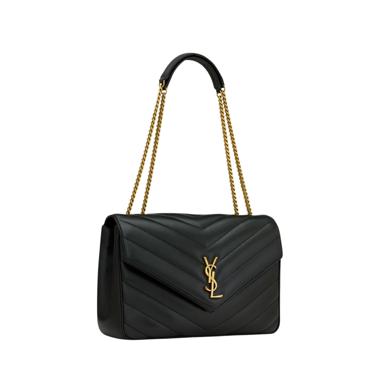Yves Saint Laurent Loulou Large In Matelassé Lambskin